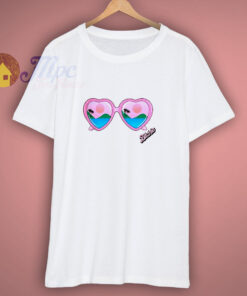 Sunglasses Heart Beach 80s T-Shirt