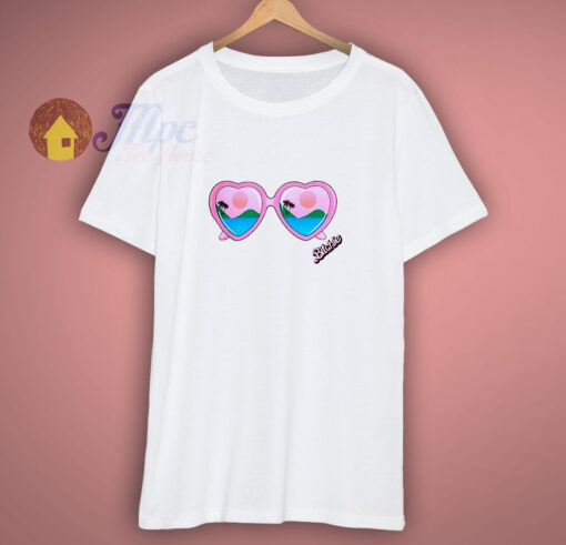 Sunglasses Heart Beach 80s T-Shirt