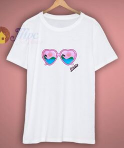 Sunglasses Heart Beach 80s T-Shirt