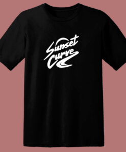 Sunset Curve Logo Julie And The Phantoms 80s T Shirt