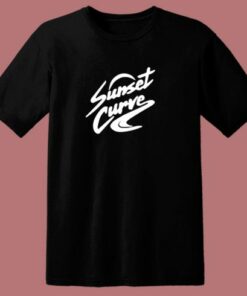 Sunset Curve Logo Julie And The Phantoms 80s T Shirt