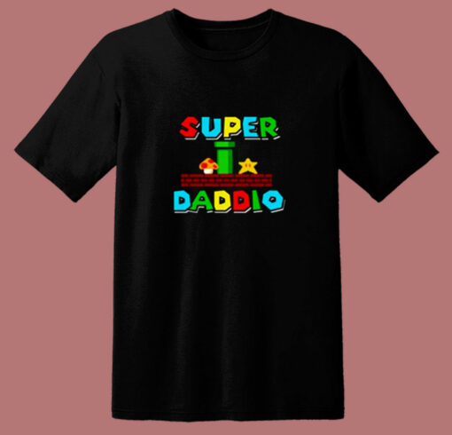 Super Dadio Gaming 80s T Shirt