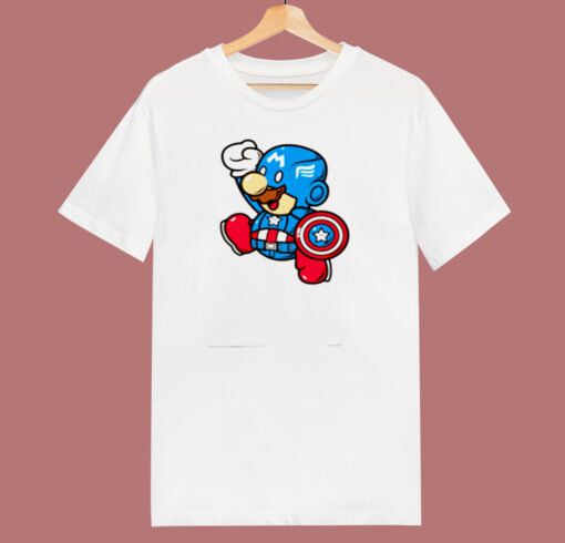 Super Jump Cap 80s T Shirt