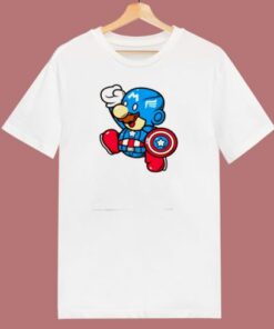 Super Jump Cap 80s T Shirt