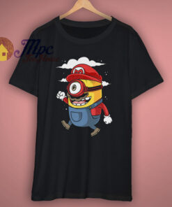 Super Mario Minions Design T Shirt