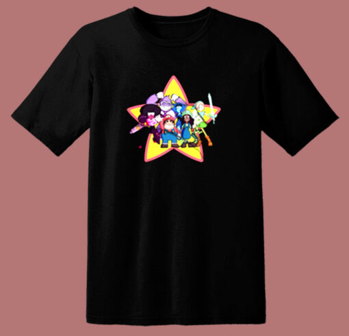 Super Smash Brothers Nintendo Cartoon 80s T Shirt