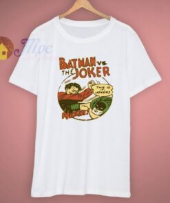 Superhero Cartoon Bat Man Joker T Shirt
