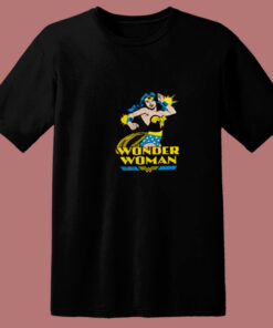 Superhero Comic Retro Captain Marvel 80s T Shirt