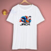 Superman Flying With Name Superhero Shirt