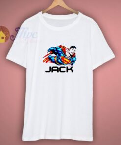 Superman Flying With Name Superhero Shirt
