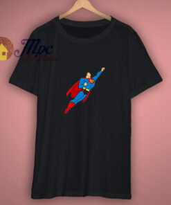 Superman In Flight Art Shirt On Sale 1