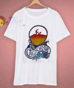 Surfing Surf Designer Hawaii Vintage Califonia T Shirt