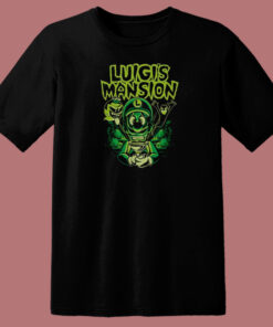 Sweet Screams Luigi Mansion T Shirt Style 1