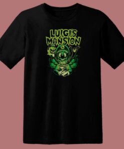 Sweet Screams Luigi Mansion T Shirt Style 2
