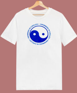 Swimming In Circles Ying Yang 80s T Shirt
