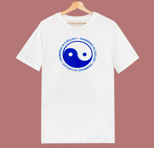 Swimming In Circles Ying Yang 80s T Shirt