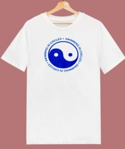 Swimming In Circles Ying Yang 80s T Shirt