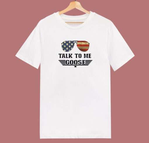 Talk To Me Goose Top Gun T Shirt Style