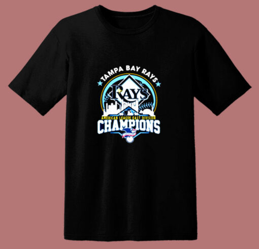 Tampa Bay Rays American League Champions 80s T Shirt