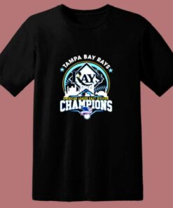 Tampa Bay Rays American League Champions 80s T Shirt