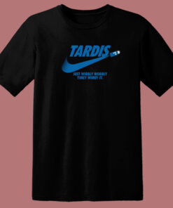 Tardis Wibbly Wobbly Timey Wimey T Shirt Style 1