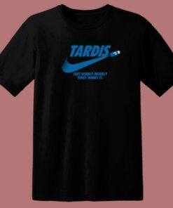 Tardis Wibbly Wobbly Timey Wimey T Shirt Style 2