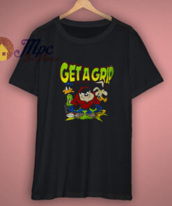 Tazmania Looney Tunes Get A Grip Shirt
