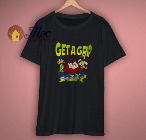 Tazmania Looney Tunes Get A Grip Shirt