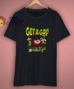 Tazmania Looney Tunes Get A Grip Shirt