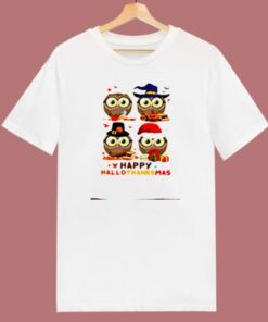 Teacher Owl Halloween 80s T Shirt 2