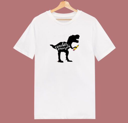 Teacher Saurus Rex T Shirt Style