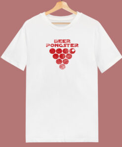 Team Beer Pongsters 80s T Shirt