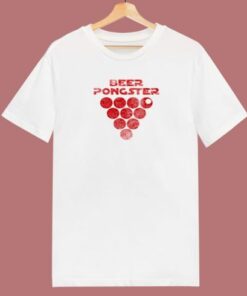 Team Beer Pongsters 80s T Shirt