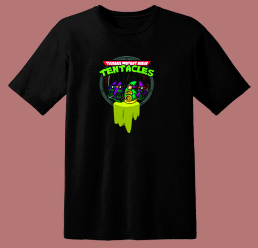 Teenage Mutant Ninja Tentacles 80s T Shirt