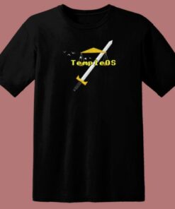 Terry Davis Templeos 80s T Shirt Style
