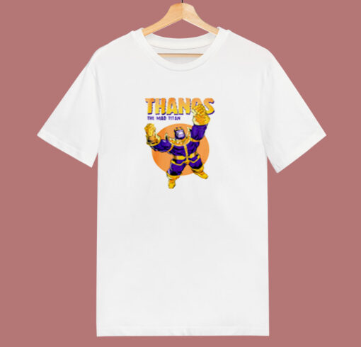 Thanos The Mad Titan 80s T Shirt