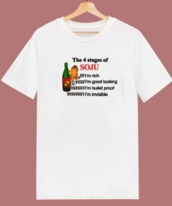 The 4 Stages Of Soju T Shirt Style