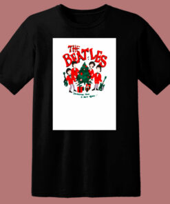 The Beatles Christmas Cartoon Retro 80s T Shirt 1