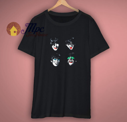 The Beatles Funny Parody Kiss T Shirt