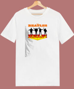 The Beatles Help Album Legend Band 80s T Shirt