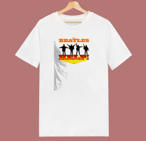 The Beatles Help Album Legend Band 80s T Shirt