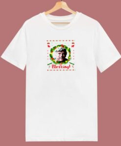 The Blessing Christmas 80s T Shirt