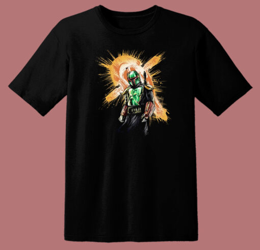 The Bounty Hunter Rises 80s T Shirt Style