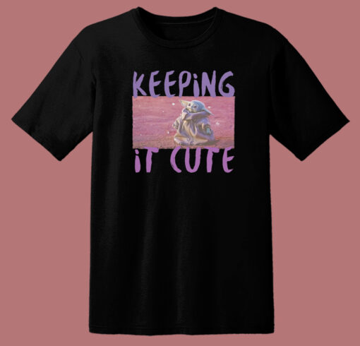 The Child Keeping It Cute 80s T Shirt Style