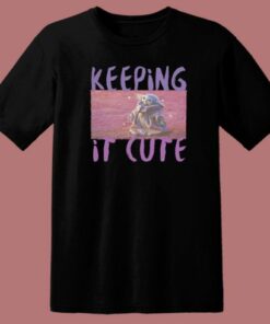 The Child Keeping It Cute 80s T Shirt Style 2