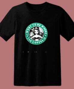 The Coffee Is The Little Mermaid Starbucks 80s T Shirt