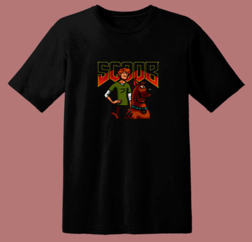 The Dynamic Doom Duo Scooby Doo 80s T Shirt