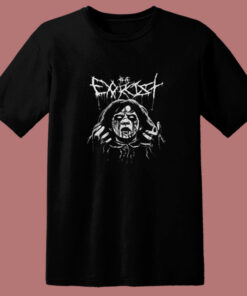 The Exorcist Black Metal Style 80s T Shirt 1