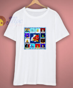 The Flash DC Barry Allens Tv Show Cartoon Portrait T-Shirt