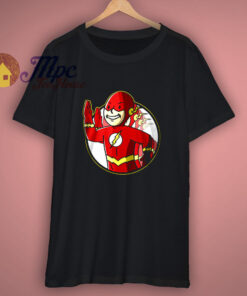 The Flash DC Barry Allens Tv Show Cartoon T Shirt 1